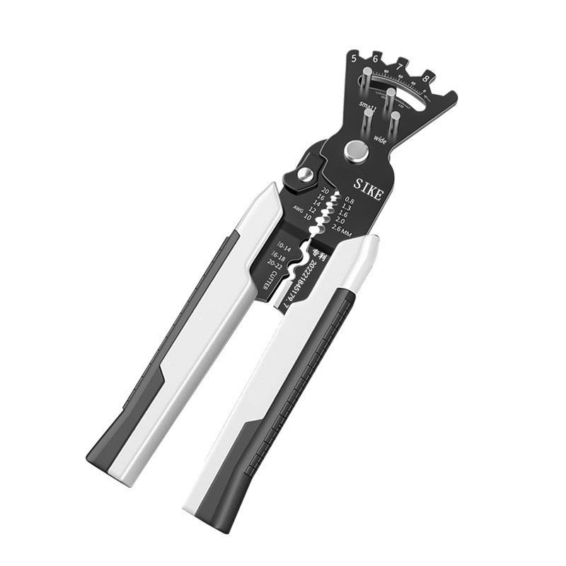 Professional Multi-Function Wire Stripper - Crimping, Cutting, And Stripping Tool For Electricians | Cr-V Steel Blades | Precision Tip Design_voghion.com