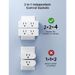 Govee Dual Smart Plug 4 Pack, 15A WiFi Bluetooth Outlet, Work With Alexa And Google Assistant, 2-in-1 Compact Design, Govee Home App Control Remotely With No Hub Required, Timer, FCC And ETL Certified_voghion.com