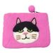 Japanese Style Wool Felt Cat Coin Purse Card Holder Cute Kitten Cartoon Design Children Adult Storage Bag Handheld_voghion.com