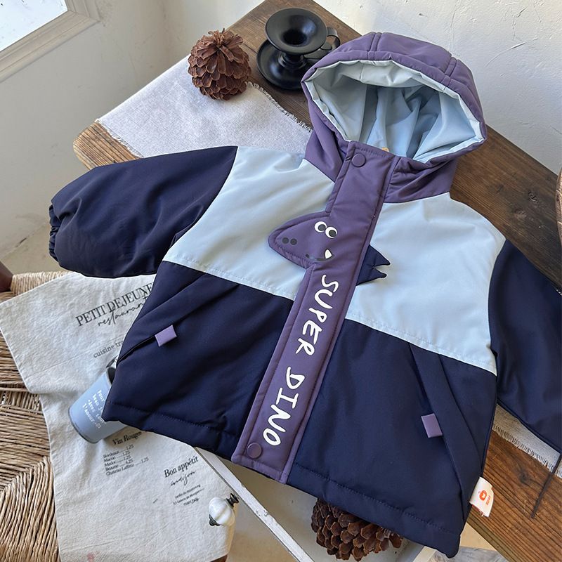 QW255350 2025 New Stylish Boys' Thickened Quilted Jacket For Autumn And Winter_voghion.com