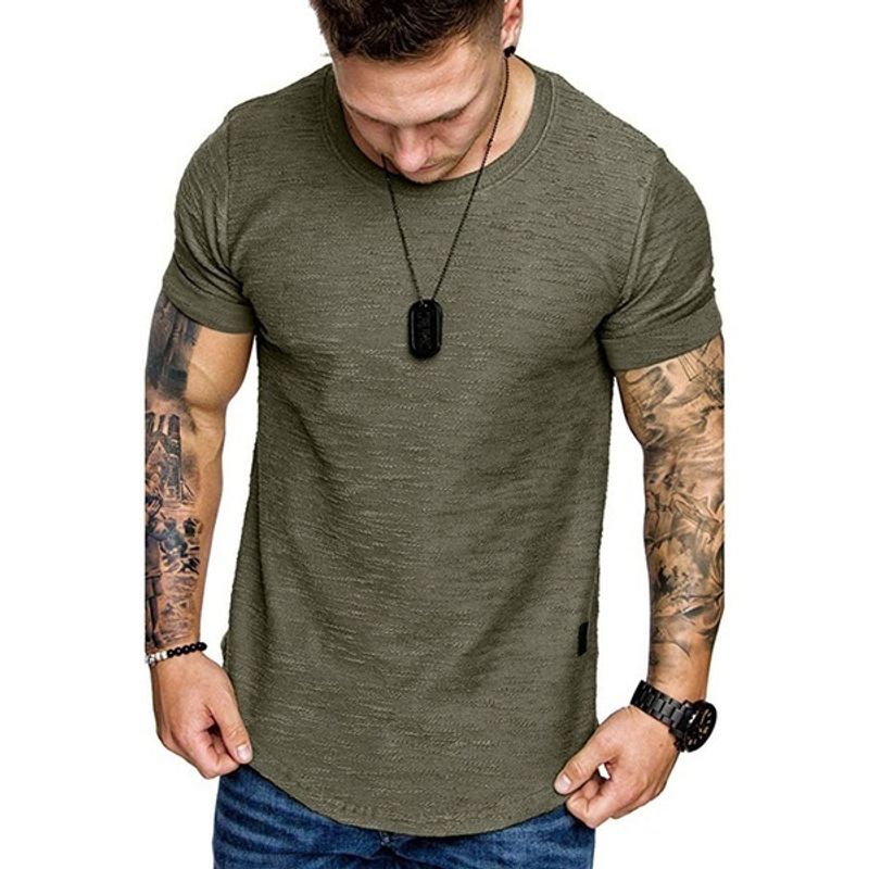 2025 New Designer Pure Color T-shirt 100% Cotton Men Women White O-neck Loose Short Sleeves Basic Model Full Match T-shirt Sport Running_voghion.com