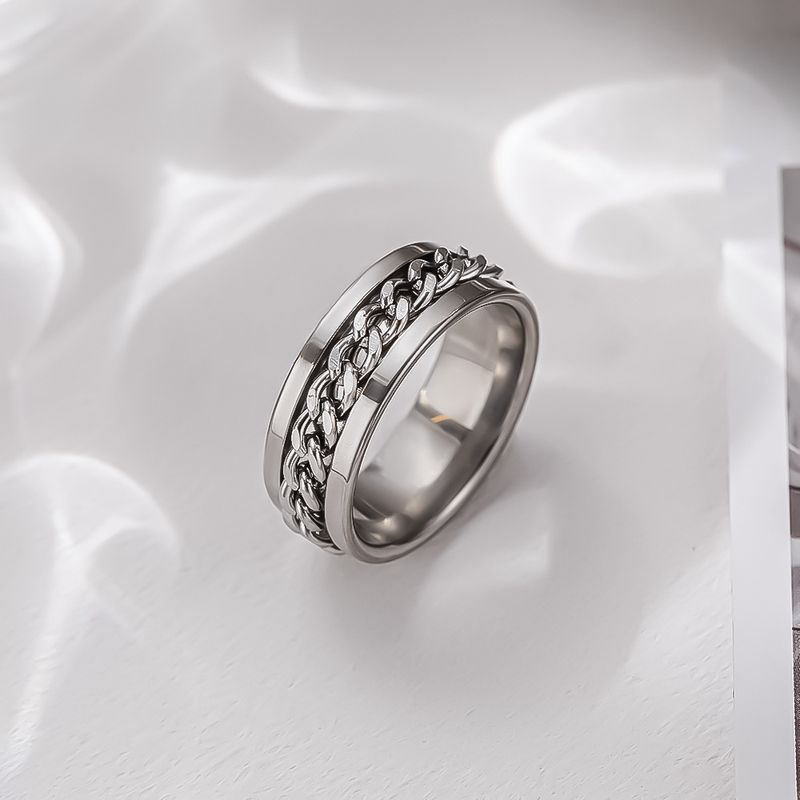 2023 Dominierender dicker Ketten-Zeigefingerring, Nischendesign, übertriebene Persönlichkeit, kubanischer Hip-Hop-Modetrendring_voghion.com