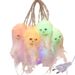 Spooky Halloween LED Ghost Skull String Lights - 2.5m Battery-Operated Decorative Lights With Sheer Fabric For Indoor & Outdoor Party Decor_voghion.com