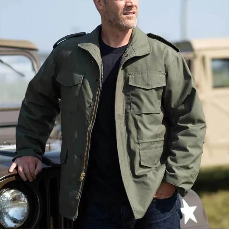 Militär-Steppjacke für Herren_voghion.com