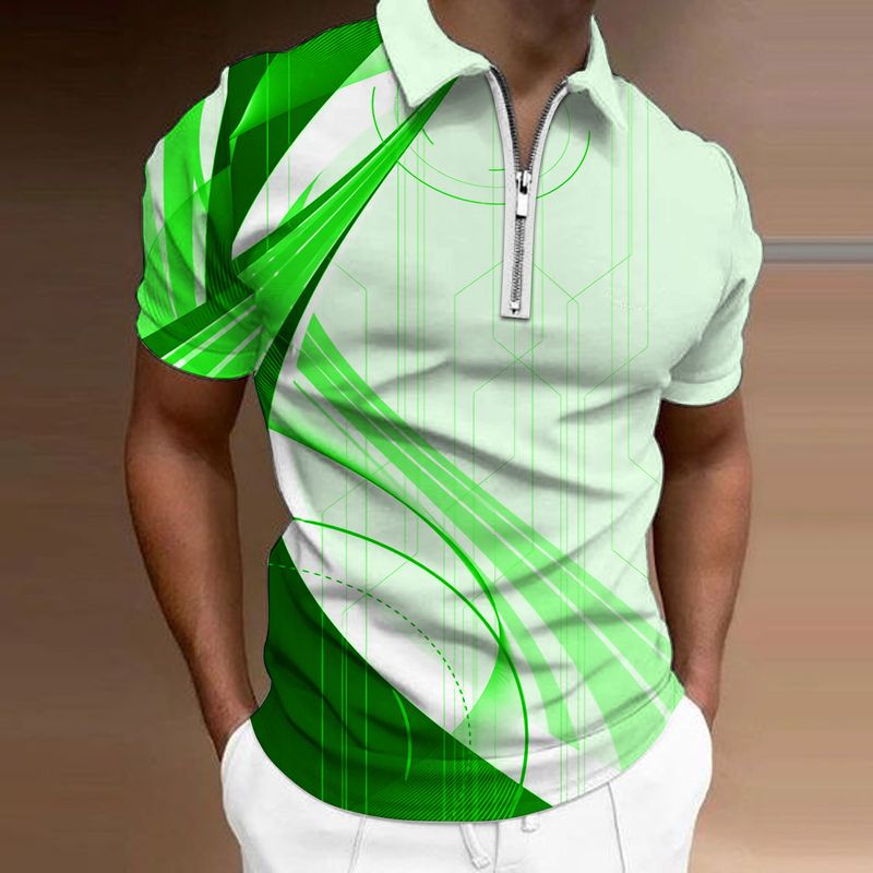 Herren-Polo-Golf-Tennishemd, Sommerhemd, lässig, schnell trocknend, atmungsaktives Oberteil, modisches Herren-Poloshirt_voghion.com