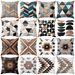 Taie d'oreiller Unique à impression de géométrie irrégulière, fournitures de canapé et de lit, housse de coussin_voghion.com
