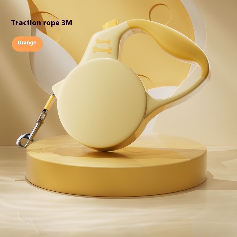Laisse pour chien avec corde de marche télescopique automatique, sangle de poitrine pour chien et chat de petite taille moyenne, chaîne pour chiot en peluche, animal de compagnie_voghion.com