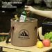 5L/10L Outdoor Multifunctional Bucket Collapsible Portable Travel Bucket Large Capacity Carrying Bucket Camping Fishing Bucket_voghion.com