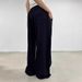 Damenbekleidung Sporthose mit weitem Bein für Damen Graue, lockere Jazz-Wischhose Jogginghose Hip Hop Drape Casual Pants_voghion.com