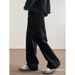 Jeans Men's And Women's Trendy Brand Retro Straight Mopping Casual Wide-leg Trousers_voghion.com