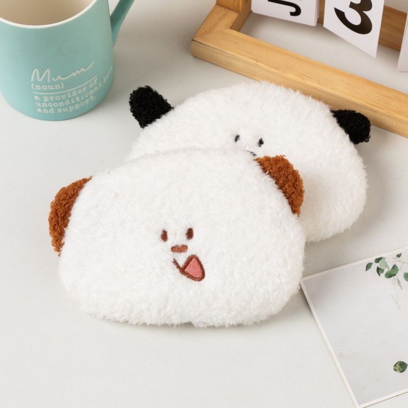 New Can't Hide Secretly Same Style San Zhi Bear Plush Pencil Case Coin Purse Card Holder Key Storage Bag_voghion.com