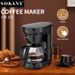 102 Mini Coffee Maker - Semi-Automatic Concentrated Extraction With Milk Foam Machine_voghion.com