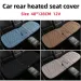 Abdeckung Heizung Winter Beheizte Auto Wärmer 12V Sitz Für Hinten Auto Sitze Kissen_voghion.com