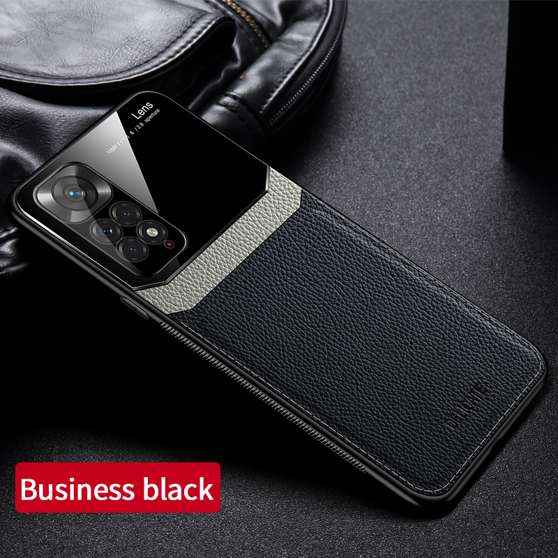 Leather Case For Redmi Note 11 10 8 9 Pro 11S 9T 8T 9S 10S 10T 7 9AT 9C NFC 10C 10A 8A Thin Soft Silicone Case Cover Fun_voghion.com