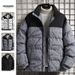 Herren-Winterjacke im koreanischen Stil aus Baumwolle – Stehkragen, lockerer Schnitt | Vintage-Streetwear aus Hongkong | Verdicktes Unisex-Design_voghion.com