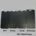 360 Degree HD Anti-Spy Anti-Glare Privacy Tempered Glass For IPhone 17 Pro Max Air 16 16e 15 14 13 12 Pro Max Plus Protector Screen Protector_voghion.com