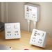 Multifunzione multi-foro 86 prese convertitore per dormitorio domestico con interruttore multipresa USB 20W ricarica rapida notturna_voghion.com