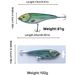 81g Sinking Simulation Big Dogfish Lure VIB Suitable For Freshwater And Saltwater Fishing Gear_voghion.com