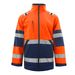 Herrenbekleidung Outdoor Winddichte Reflektierende Streifenjacke Arbeitskleidung Plus Samtpullover Mantel_voghion.com