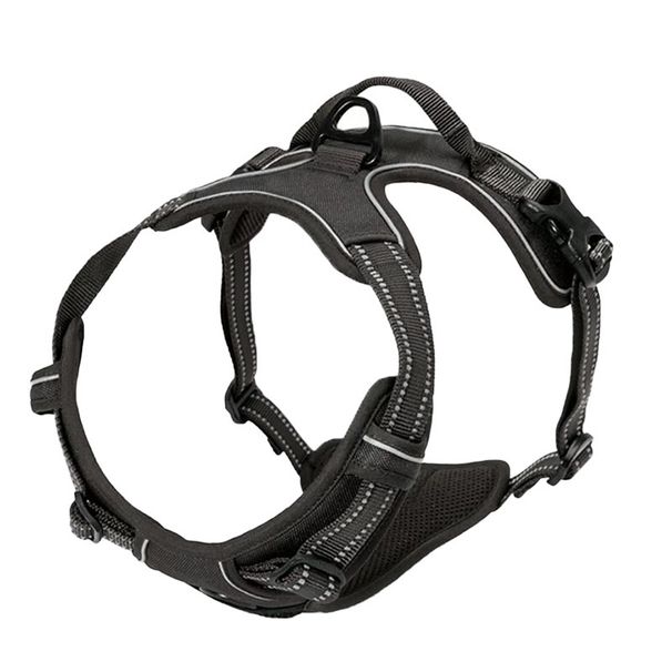 New Reflective Large And Medium-sized Chest Harness Vest-style Dog Traction Pet Supplies_voghion.com