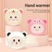 USB Rechargeable Hand Warmer - Dual/Single-Sided Heating, 3.7V Portable Pocket Warmer With 1000mAh Battery, 1-3 Hours Warmth_voghion.com