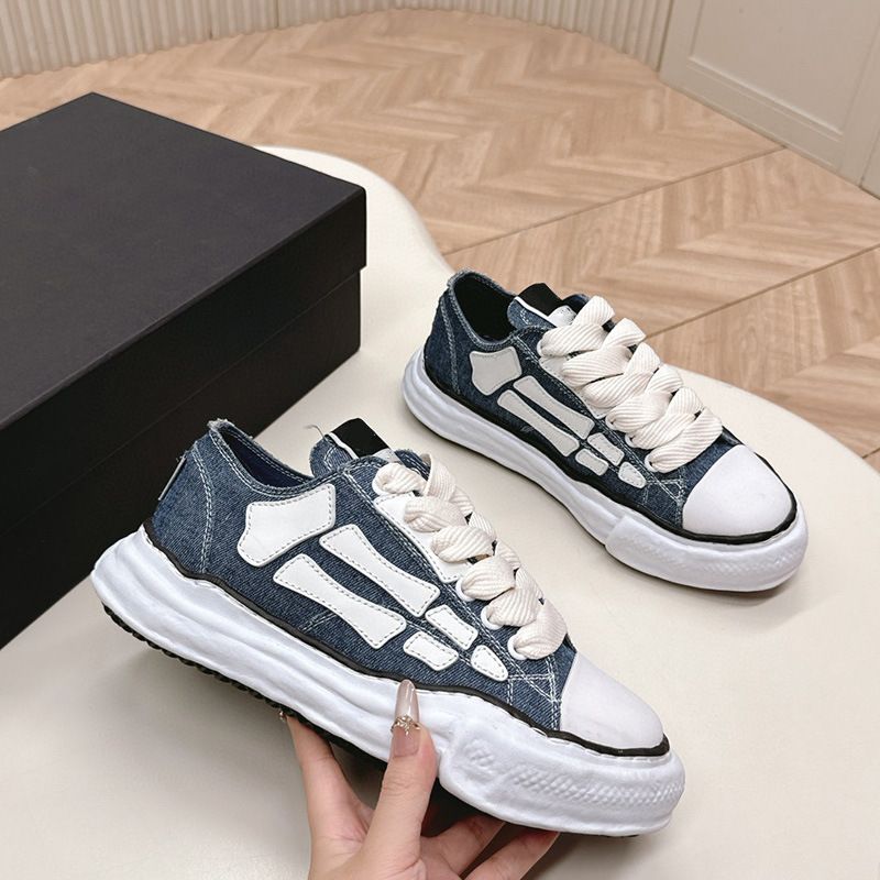 Mihara Yasuhiro Dissolved Versatile Height-Increasing Men's Canvas 2025 New Couple Shoes_voghion.com