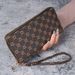Women's Bags Women's Wallet Medium And Long Clutch Bag Fashion Print Mobile Phone Bag Wallet Coin Purse_voghion.com