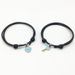 Un semplice braccialetto di coppia, chiave, lucchetto a cuore, accessorio, accessorio per bracciale_voghion.com