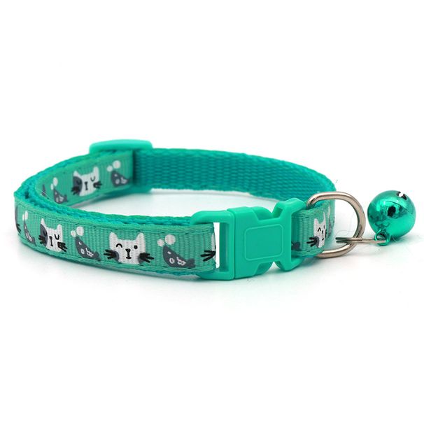 Pet Patch Bell Hond Kleine Vis Grijs Wit Kattenhoofd Halsband_voghion.com