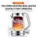 Double Wall Anti-Scald Electric Kettle - 1.8L Large Capacity With Auto Shut-Off US Plug 110V For Household_voghion.com