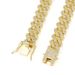 New 14mm Diamond Cuban Chain High Quality Zinc Alloy Necklace for Men and Women Hip Hop Bracelet_voghion.com