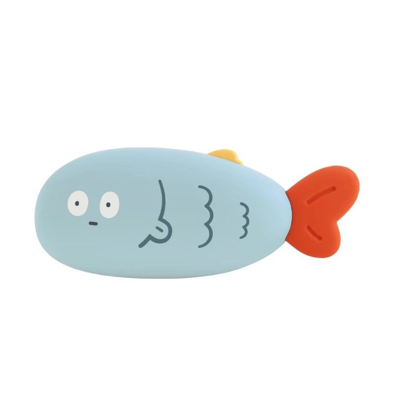 Scaldamani USB a forma di pesce - Riscaldatore tascabile ricaricabile da 5000 mAh, calore da 3 a 6 ore, simpatico design a forma di cartone animato, regalo perfetto per l'inverno_voghion.com