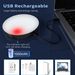 WILLED Luce notturna a LED portatile ricaricabile e dimmerabile con batteria integrata da 1000 mAh per armadi, guardaroba, cucina, camera da letto_voghion.com