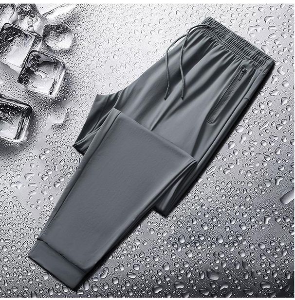 Pantalon de sport droit tendance pour homme, coupe ample et décontractée, idéal pour l'été et le printemps, qualité imbattable. Pantalon de survêtement américain_voghion.com
