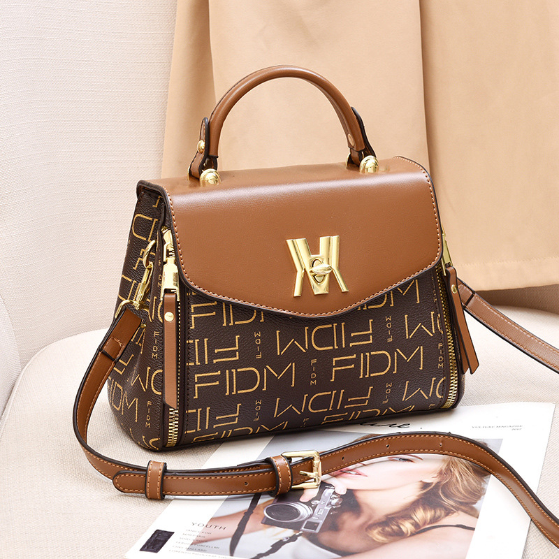 Borsa a tracolla da donna, nuovo modello sul mercato, alta qualità, grande capacità, piccola borsa quadrata versatile, classica borsa a tracolla per il lavoro._voghion.com