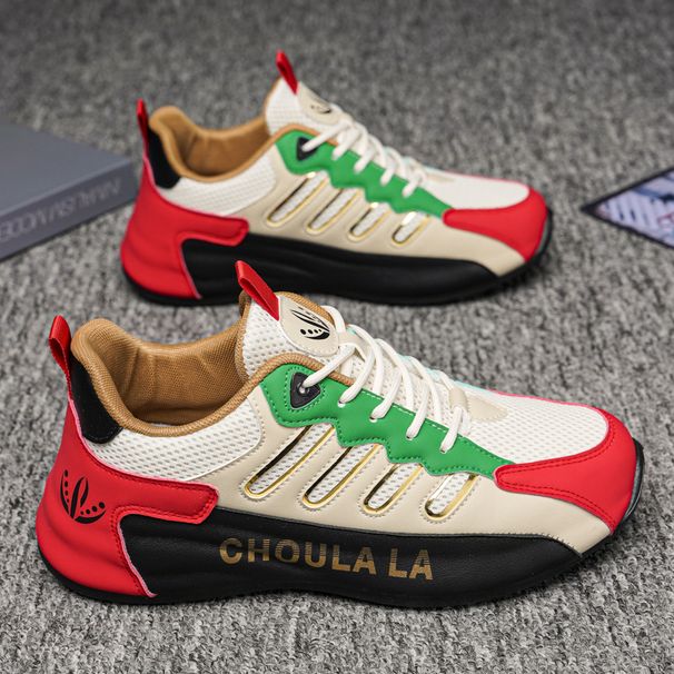 Sommar Nya Daddy Skor Trendiga tre lager väska Soled All Match Mesh Sport Casual inre orgasm_voghion.com