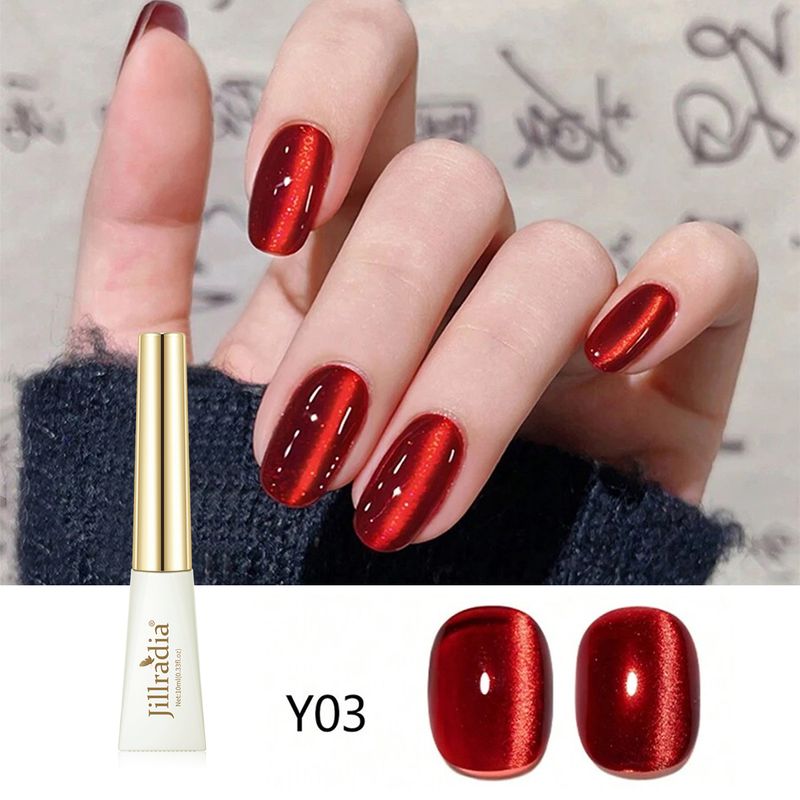 Y2K Satin Cat Eye Nail Gel - New Release, Trendy Multi-Color Magnetized Polish For Salon & DIY Use_voghion.com