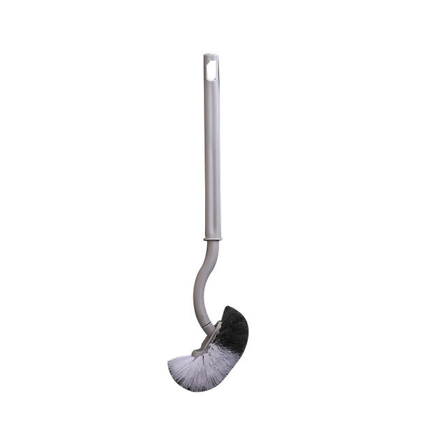 Long Handle Toilet Brush With Wall-Mounted Holder - 360° Deep Cleaning Bristles For Hard-To-Reach Areas Rust-Proof & Splash-Free_voghion.com