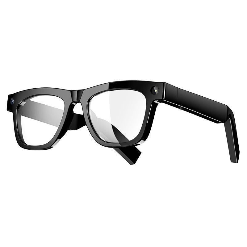 800W AI Smart Bluetooth Glasses With Camera, Video Recording, Voice Memo, Music & Calls - 32GB Memory, Compatible With All Devices_voghion.com