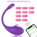 Eros Lab App Fernbedienungssimulation Kleines Kaulquappen-Ei-Vibrator für Frauen, tragbarer Outdoor-Massager für Erwachsene_voghion.com