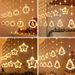 LED Christmas Icicle String Lights - Remote-Controlled Star/Snowflake/Heart Designs, Warm White & Multicolor, USB-Powered_voghion.com