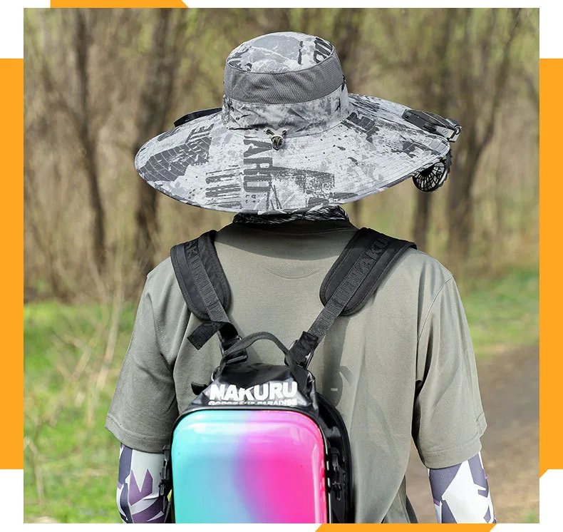 New Wide Brim Sun Hat - Foldable & UPF 50+ For Men & Women Outdoor Activities (Beach/Hiking/Fishing)_voghion.com