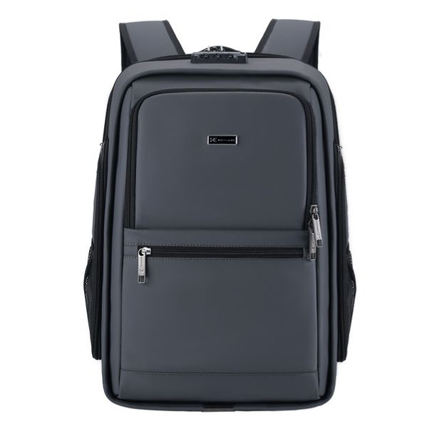 Zaino multifunzionale per laptop da uomo con porta USB, resistente all'acqua, spallacci con cuscino d'aria e grande capacità per viaggi, lavoro e università_voghion.com