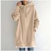 Women's Pullover Loose Long-sleeved Fleece Hoodie_voghion.com