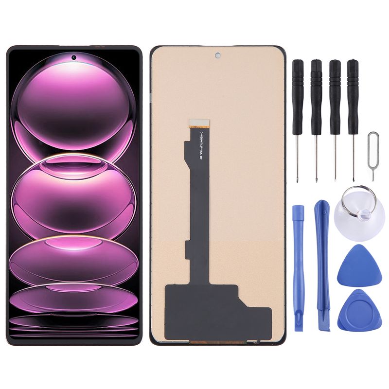TFT LCD Screen For Xiaomi Redmi Note 12 Pro with Digitizer Full Assembly, Not Supporting Fingerprint Identification_voghion.com