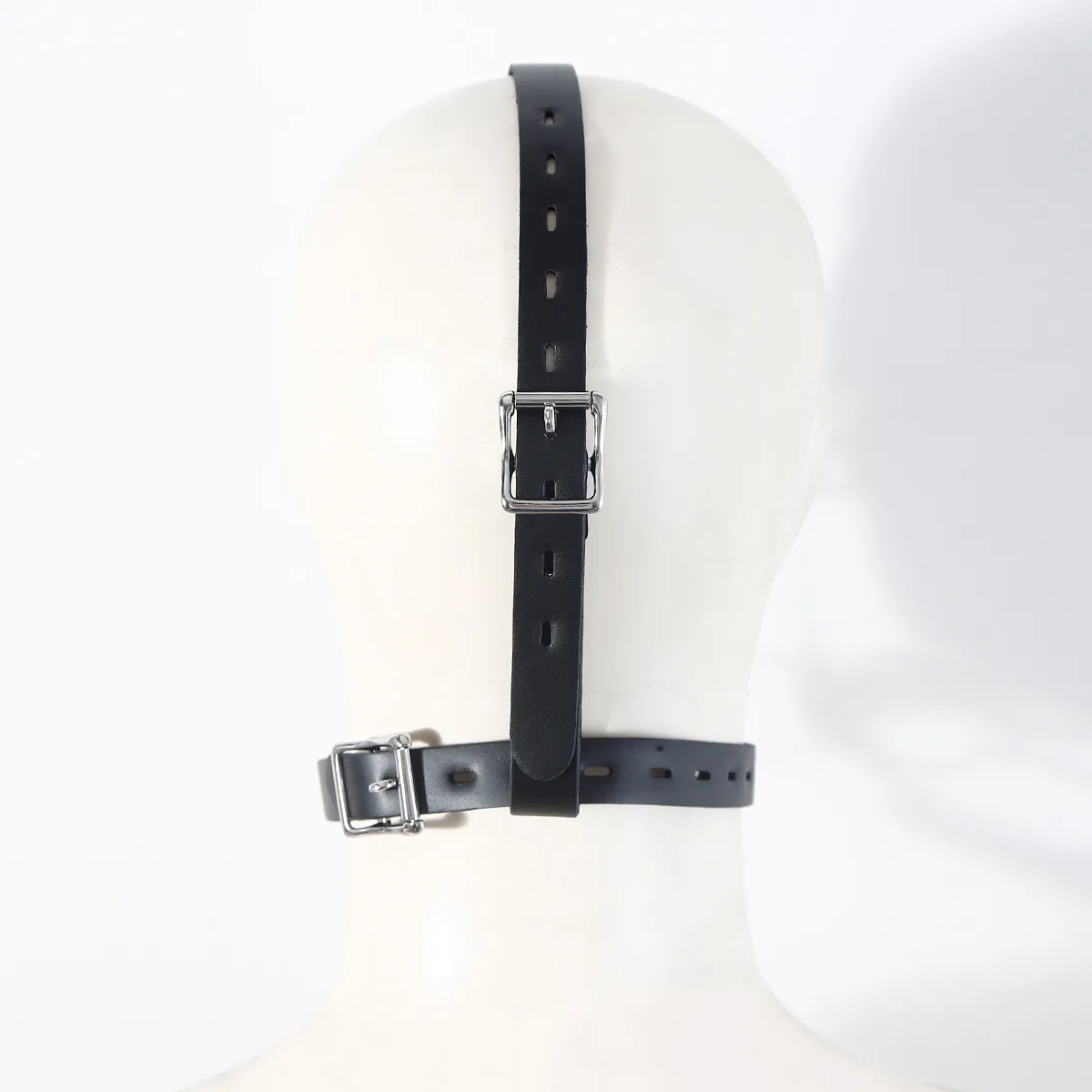 Sex Products Harness Nose Hook Mouth Plug Leather Mouth Yoke Training Slave Oral Sex Toys Props_voghion.com