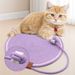 Woven Cotton Rope Self-Entertainment Claw Grinding Climbing Mat Pet Board Washable Non-Shedding Cat Scratching Blanket_voghion.com