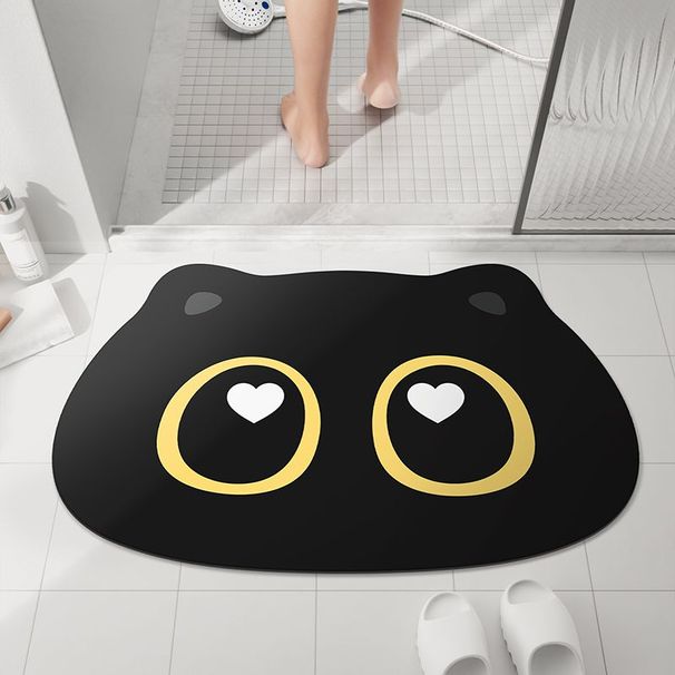 Kieselgur-Fußmatte für Badezimmer, Waschraum, Dusche, WC, Schmutzabweisend, Schnelltrocknend, Leicht zu reinigen, Rutschfest, Saugfähig_voghion.com