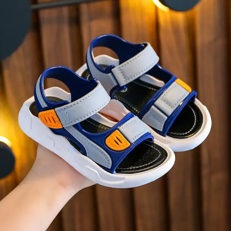 Summer Baby Sandals Solid Color Baby Boy Sandals Soft Sole Anti-slip Boys Girls Sandals Toddler Baby Shoes Beach_voghion.com