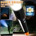 Cross-border New LED Outdoor Strong L Type-C Charging Multi-functional Camping Aluminum Alloy Telescopic Zoom_voghion.com